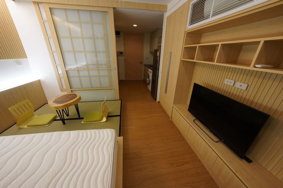 🔥ให้เช่าด่วน🔥ด่วนมาก‼️เรสซิเด็นซ์ ห้องสตูดิโอ ห้องสไตล์ญี่ปุ่น เฟอร์นิเจอร์ครบ ติด BTS นานา❗