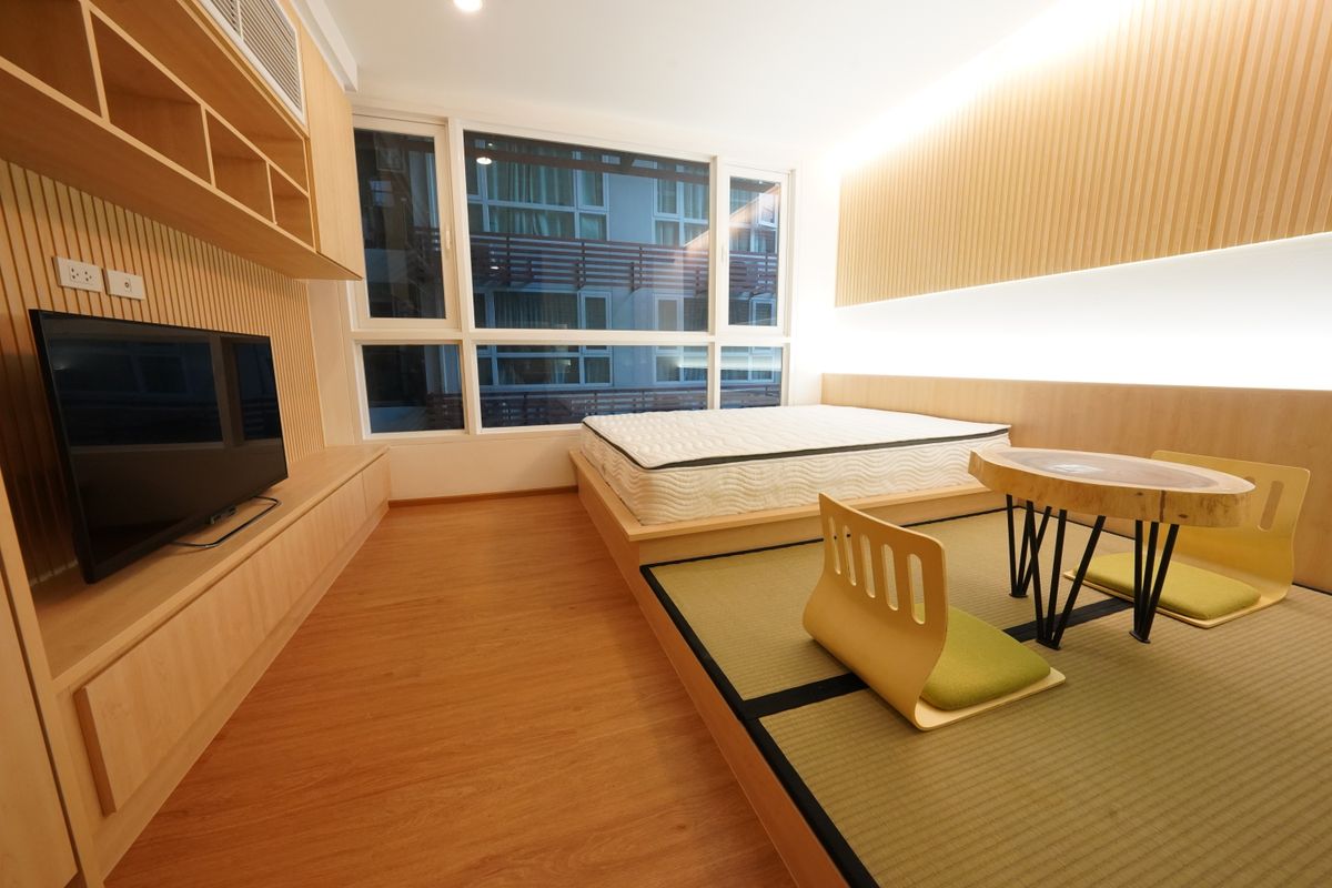 🔥ให้เช่าด่วน🔥ด่วนมาก‼️เรสซิเด็นซ์ ห้องสตูดิโอ ห้องสไตล์ญี่ปุ่น เฟอร์นิเจอร์ครบ ติด BTS นานา❗