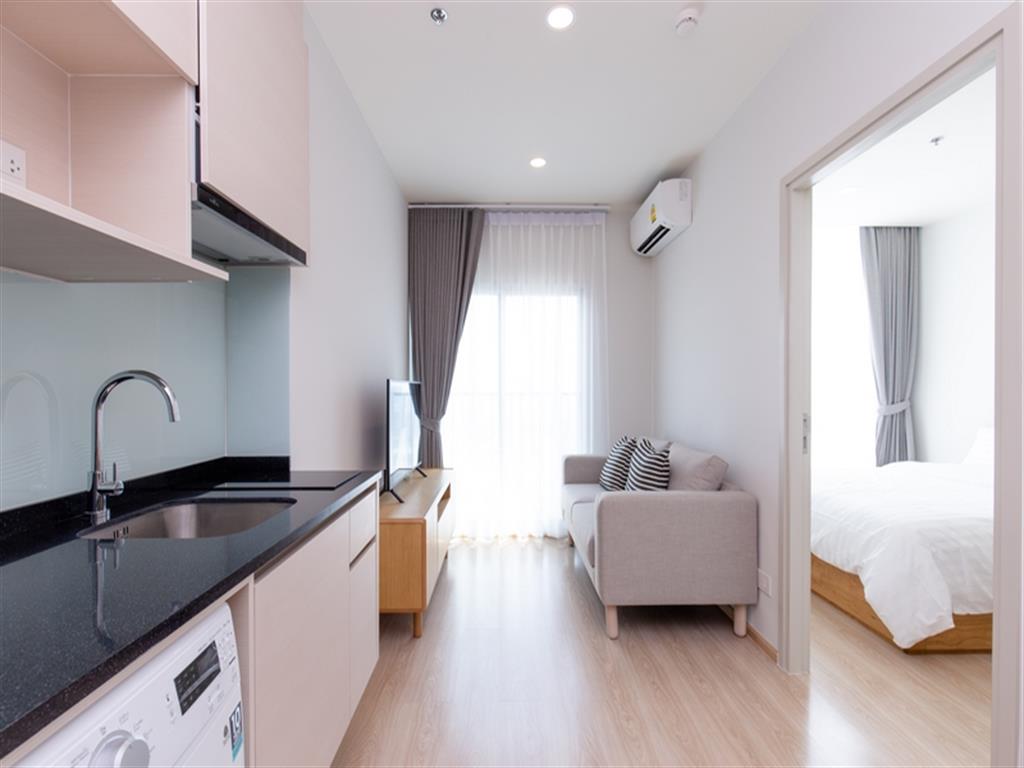 🔥ขายด่วน+🔥โนเบิล รีวอลฟ์ รัชดา 2 ใกล้สถานีรถไฟฟ้า MRT ศูนย์วัฒนธรรม เฟอร์นิเจอร์ครบ พร้อมเข้าอยู่