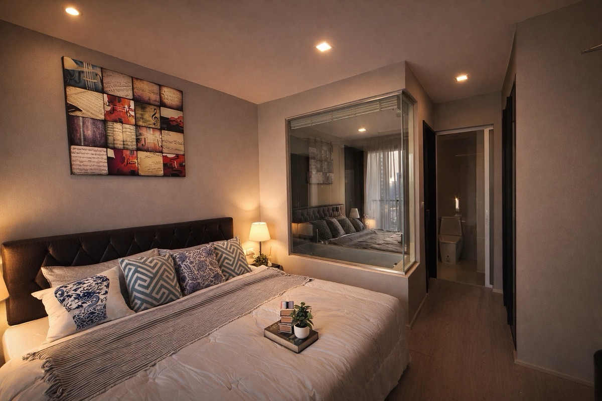 🔥ให้เช่าด่วน🔥ริทึ่ม สุขุมวิท 44/1 ห้องกว้าง ตกแต่งสวย เฟอร์นิเจอร์ครบพร้อมเข้าอยู่ ติดรถไฟฟ้า BTS พระโขนง