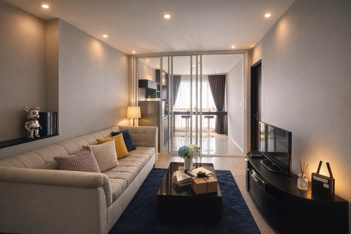 🔥ให้เช่าด่วน🔥ริทึ่ม สุขุมวิท 44/1 ห้องกว้าง ตกแต่งสวย เฟอร์นิเจอร์ครบพร้อมเข้าอยู่ ติดรถไฟฟ้า BTS พระโขนง