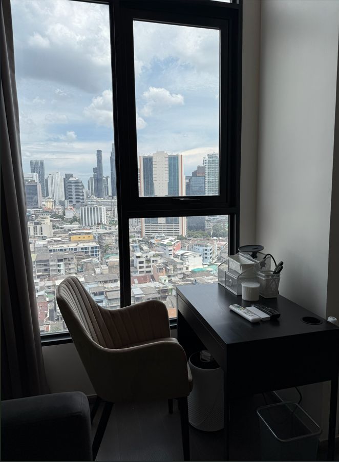 🔥เช่าด่วน🔥พาร์ค ออริจิ้น จุฬา-สามย่าน ใกล้สถานีรถไฟฟ้า MRT หัวลำโพง เฟอร์นิเจอร์ครบ พร้อมเข้าอยู่