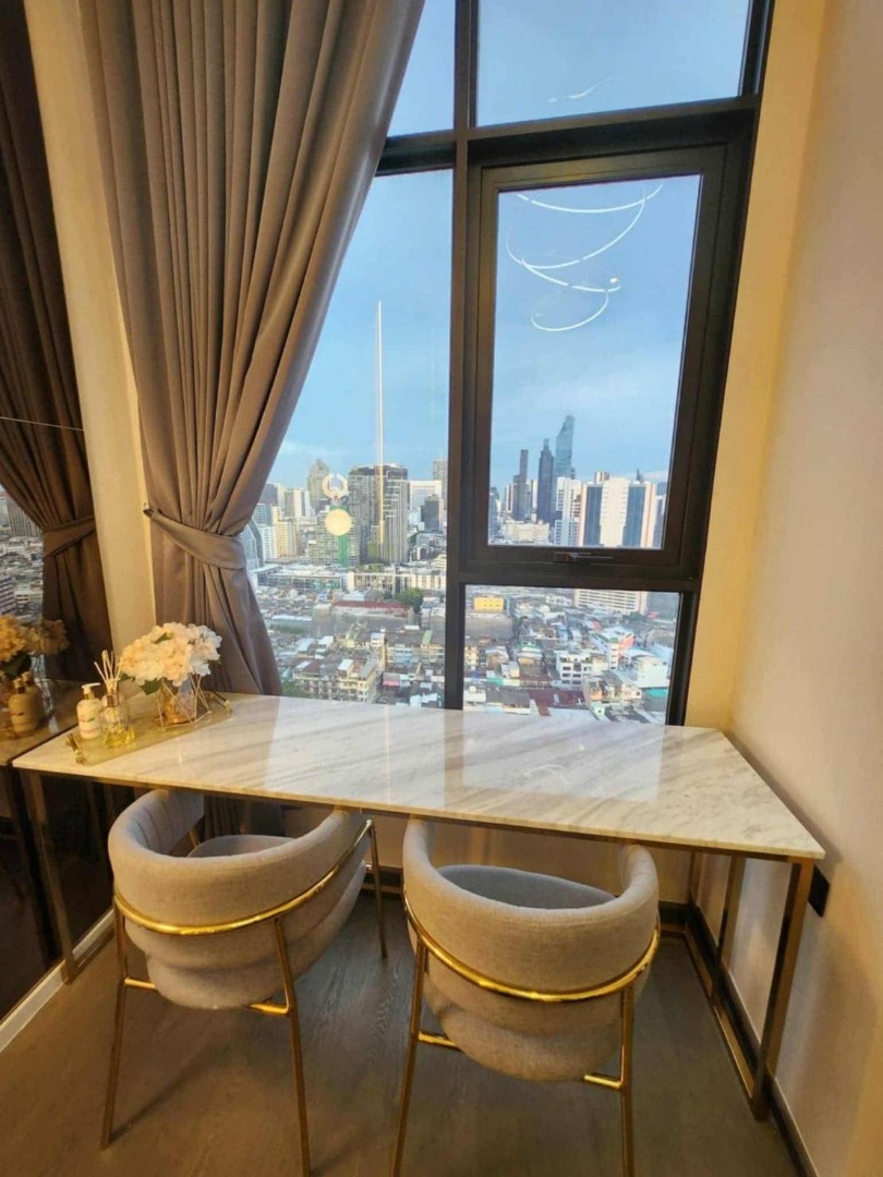 🔥เช่าด่วน🔥พาร์ค ออริจิ้น จุฬา-สามย่าน ใกล้สถานีรถไฟฟ้า MRT หัวลำโพง เฟอร์นิเจอร์ครบ พร้อมเข้าอยู่