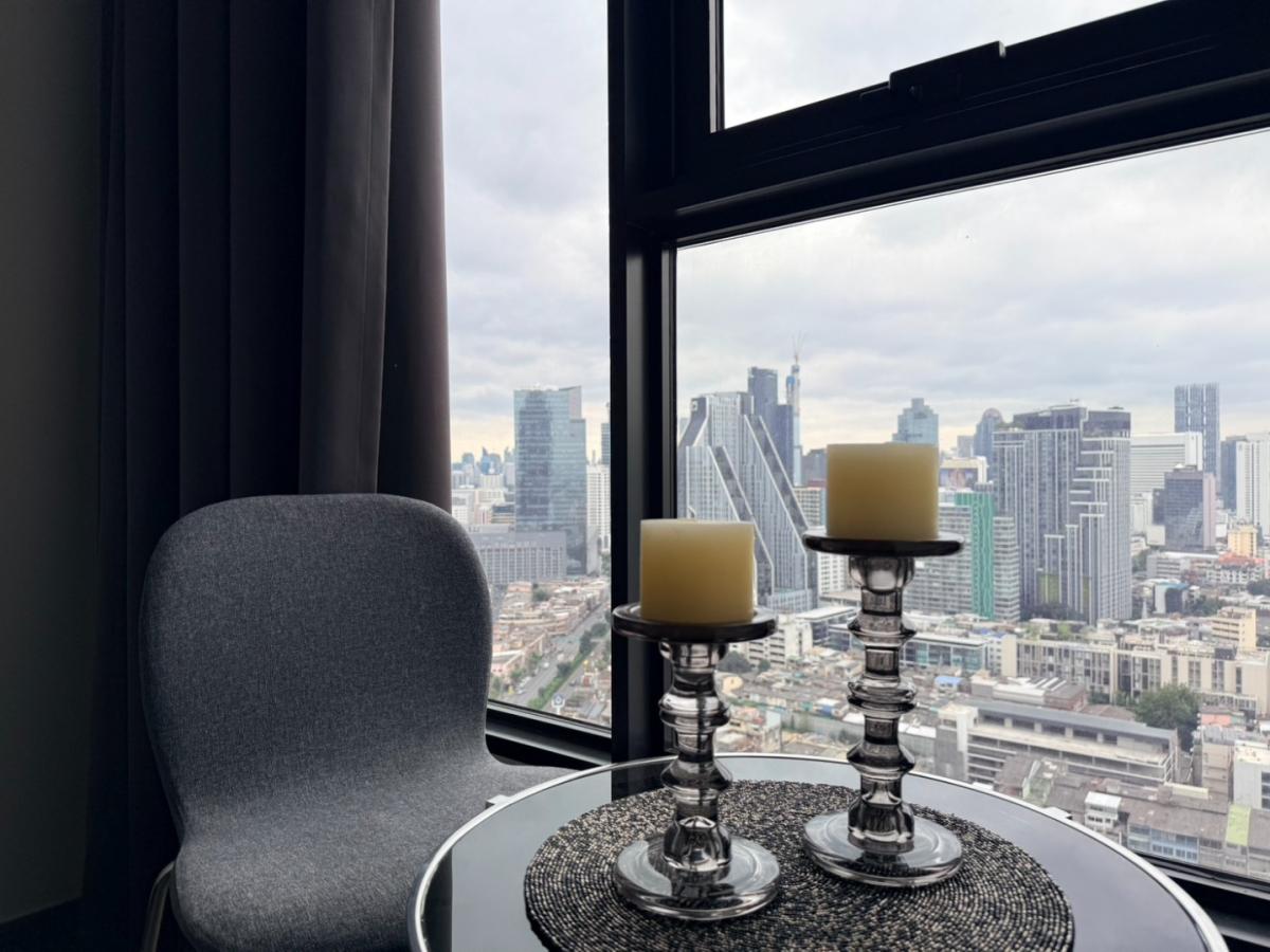 🔥เช่าด่วน🔥พาร์ค ออริจิ้น จุฬา-สามย่าน ใกล้สถานีรถไฟฟ้า MRT หัวลำโพง เฟอร์นิเจอร์ครบ พร้อมเข้าอยู่