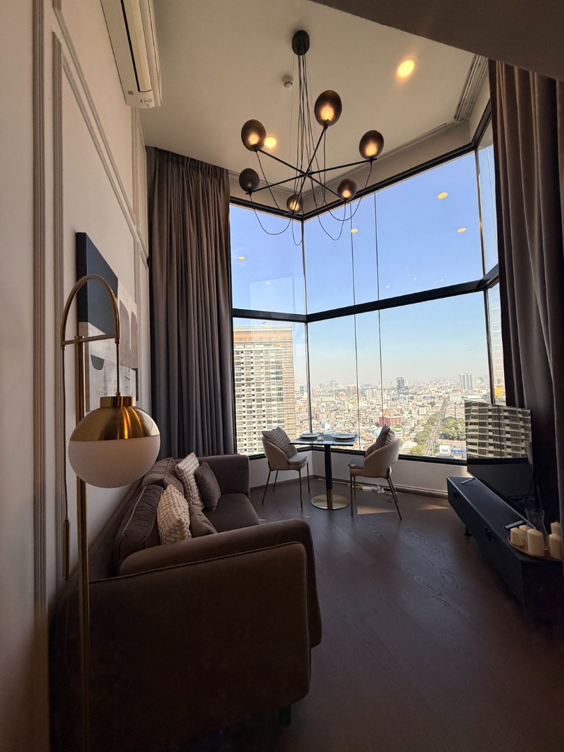 🔥เช่าด่วน🔥พาร์ค ออริจิ้น จุฬา-สามย่าน ใกล้สถานีรถไฟฟ้า MRT หัวลำโพง เฟอร์นิเจอร์ครบ พร้อมเข้าอยู่