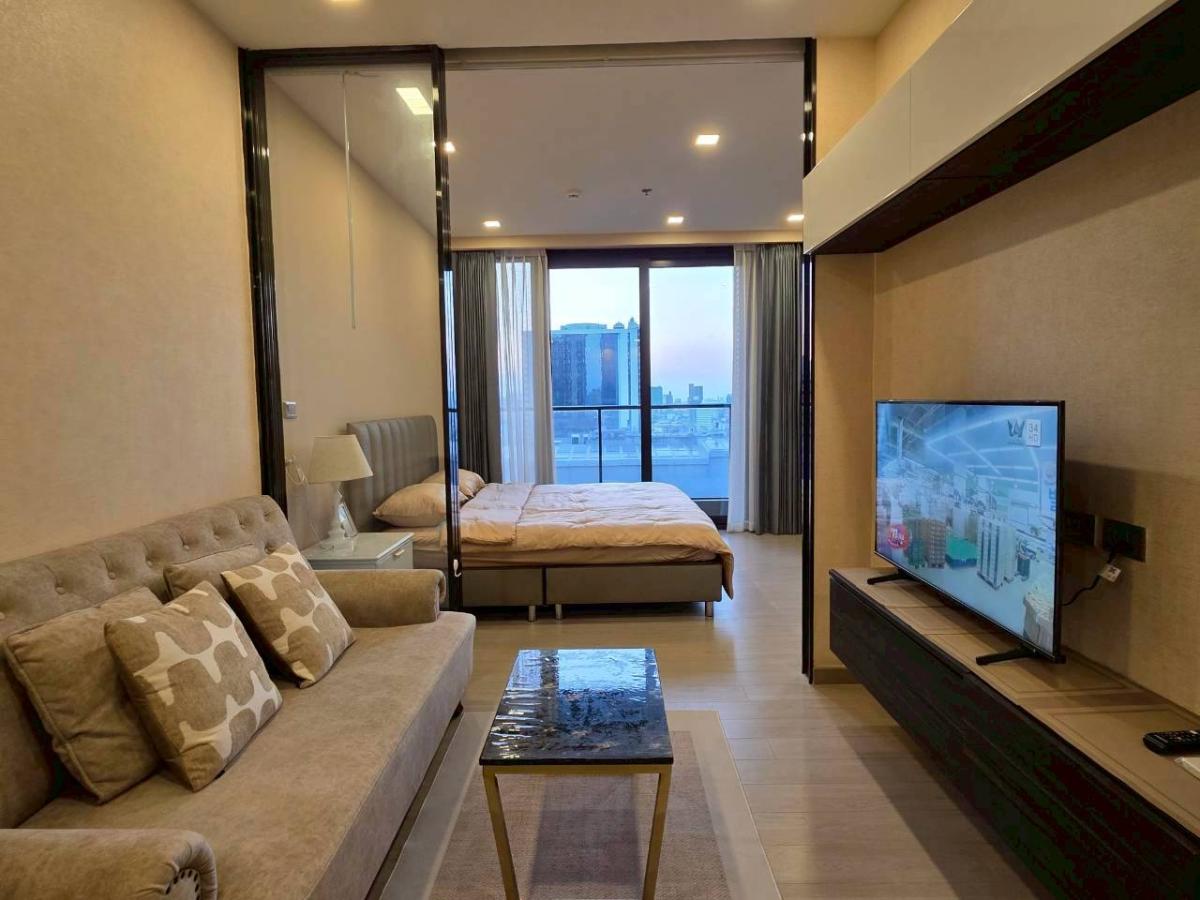 🔥ให้เช่าด่วน🔥วันไนน์ไฟว์ อโศก-พระราม 9 ห้องกว้าง วิวสวย เฟอร์นิเจอร์ครบพร้อมเข้าอยู่ ใกล้ MRT พระราม 9