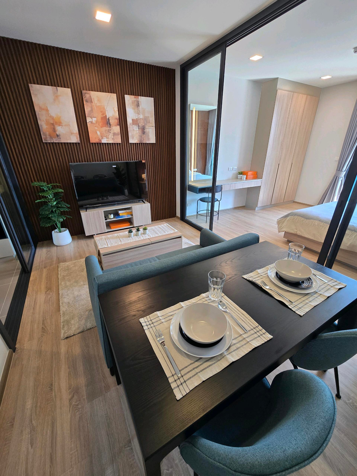 🔥ให้เช่าด่วน🔥เอ็กซ์ที พญาไท เฟอร์นิเจอร์ครบพร้อมเข้าอยู่ ใกล้ BTS พญาไท