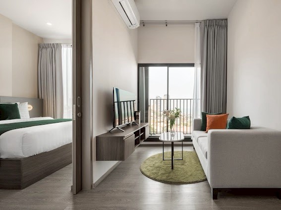 🔥ขายด่วน🔥แฮมป์ตัน ศรีราชา ใกล้โรงเรียนอัสสัมชัญ ศรีราชา เฟอร์นิเจอร์ครบ พร้อมเข้าอยู่