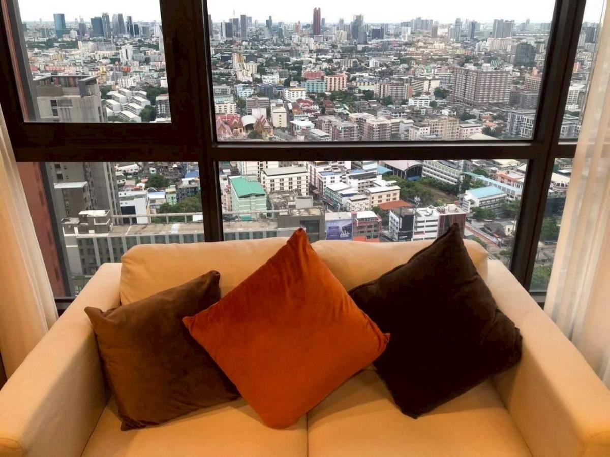 🔥ให้เช่าด่วน🔥เอ็กซ์ที ห้วยขวาง ห้องมุม วิวสวย เฟอร์นิเจอร์ครบพร้อมเข้าอยู่ ใกล้รถไฟฟ้า MRT ห้วยขวาง