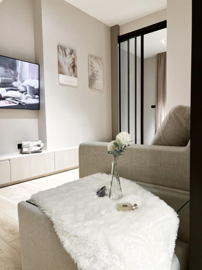 🔥ให้เช่าด่วน 🔥The Fine Bangkok Thonglor Ekamai ห้องสวย ตกแต่งครบทั้ง เฟอร์นิเจอร์ และเครื่องใช้ไฟฟ้า พร้อมเข้าอยู่ ❗