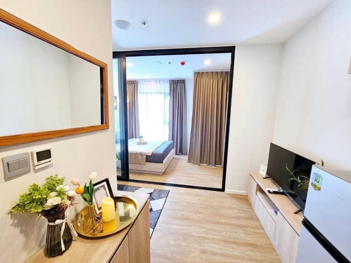 🔥ให้เช่าด่วน 🔥Modiz Sukhumvit 50 (High Rise) ห้องขนาดกะทัดรัด เหมาะสำหรับคนเมืองที่อยู่คนเดียว เฟอร์นิเจอร์ - เครื่องใช้ไฟฟ้าครบ เดินทางสะดวก❗