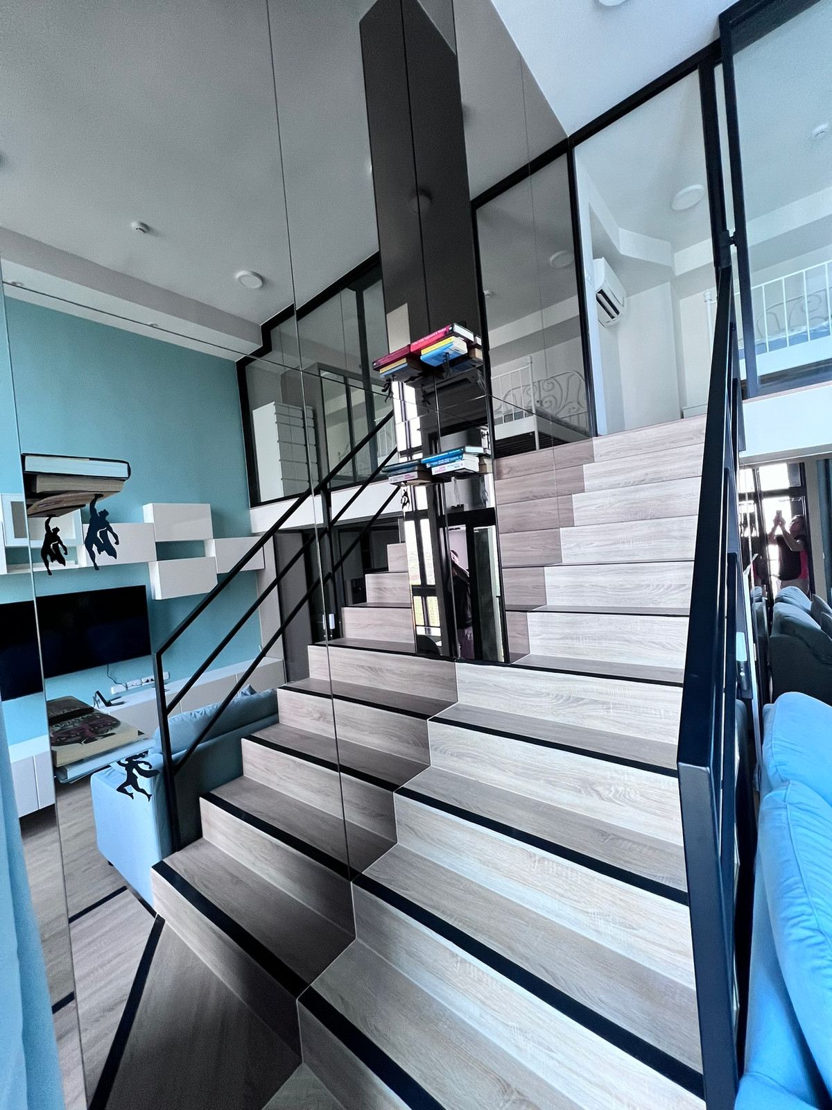 🔥ให้เช่าด่วน🔥ไอดีโอ พระราม 9 - อโศก ห้อง2ชั้น เพดานสูง วิวสวย ไม่บล็อค เฟอร์นิเจอร์ครบพร้อมเข้าอยู่ ใกล้ MRT พระราม 9