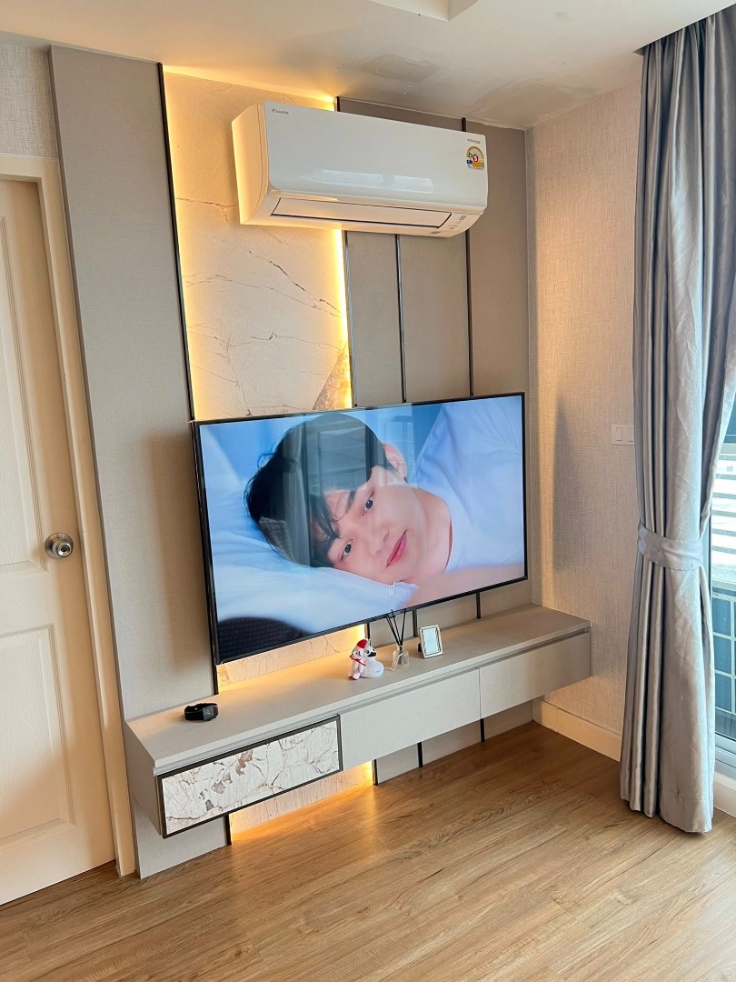 🔥ให้เช่าด่วน🔥 เดอะ คริส รัชดา 17 ห้องกว้าง เฟอร์นิเจอร์ครบพร้อมเข้าอยู่ ใกล้ MRT สุทธิสาร