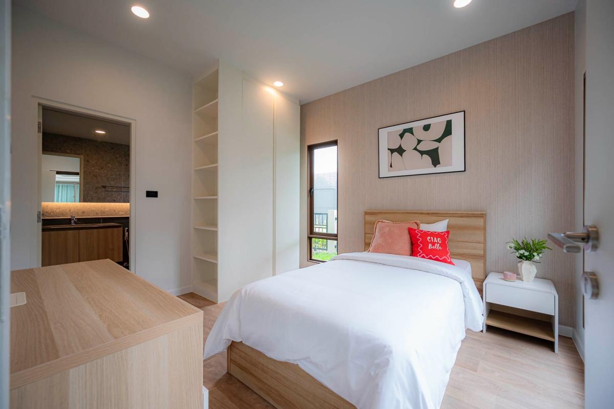 🔥เช่าด่วน+🔥บุราสิริ กรุงเทพกรีฑา ใกล้ห้างสรรพสินค้าหลายแห่ง เฟอร์นิเจอร์ครบ พร้อมเข้าอยู่