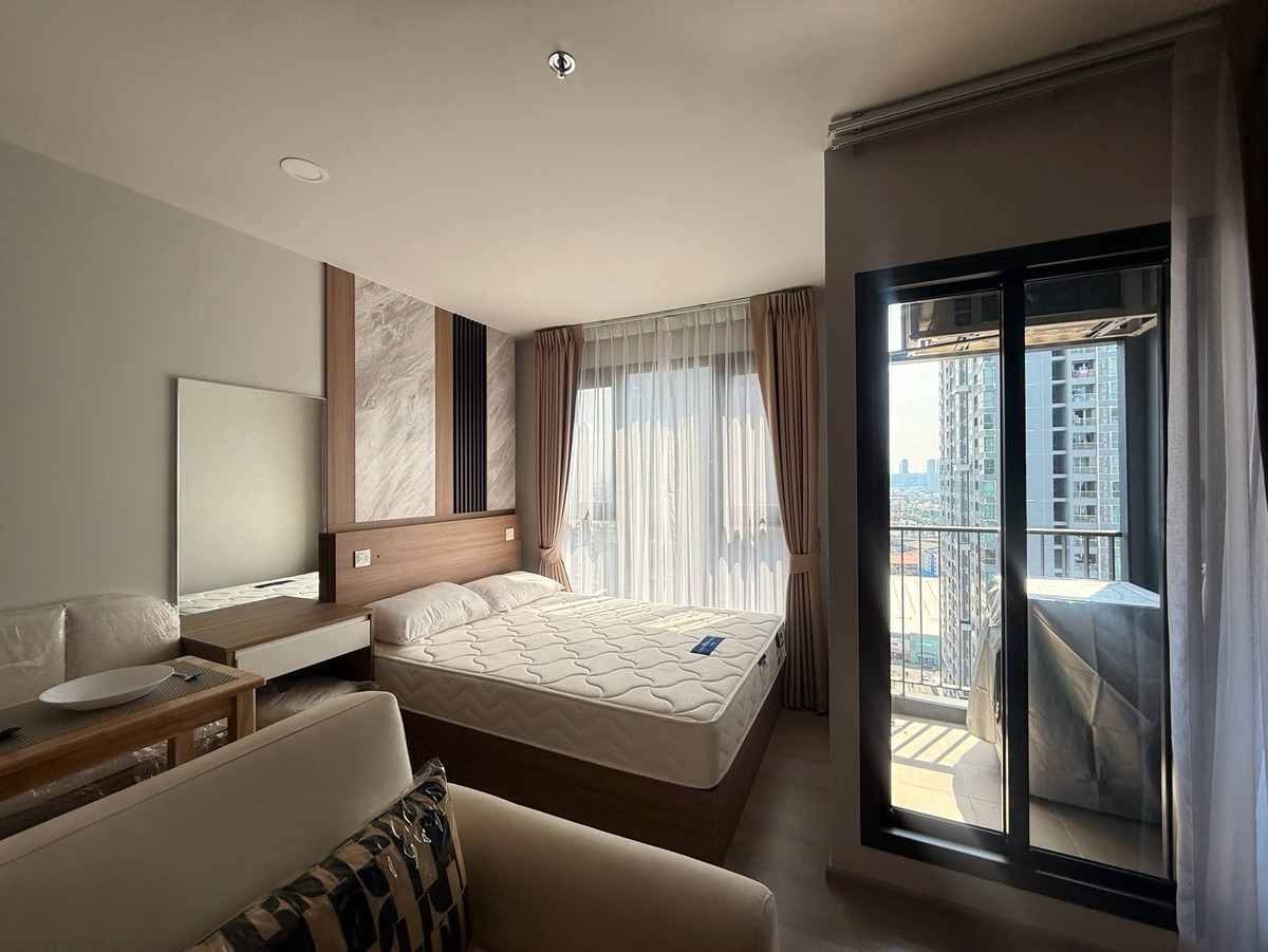 🔥ให้เช่าด่วน🔥Aspire onnut station ห้องสตูดิโอ ห้องใหม่ ตกแต่งครบ เฟอร์นิเจอร์ - เครื่องใช้ไฟฟ้าครบครัน พร้อมเข้าอยู่ เดินทางสะดวก ใกล้ BTS อ่อนนุช ❗