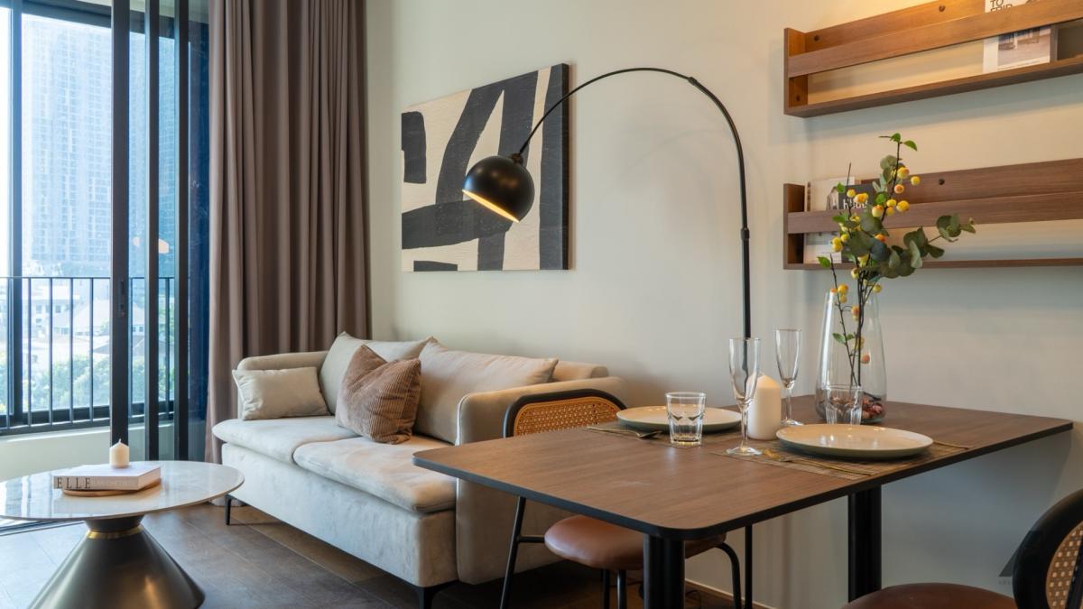 🔥ให้เช่าด่วน🔥ไอดีโอ คิว สุขุมวิท 36 ห้องกว้าง ตกแต่งสวยมินิมอล เฟอร์นิเจอร์ครบพร้อมเข้าอยู่ เดินทางสะดวก