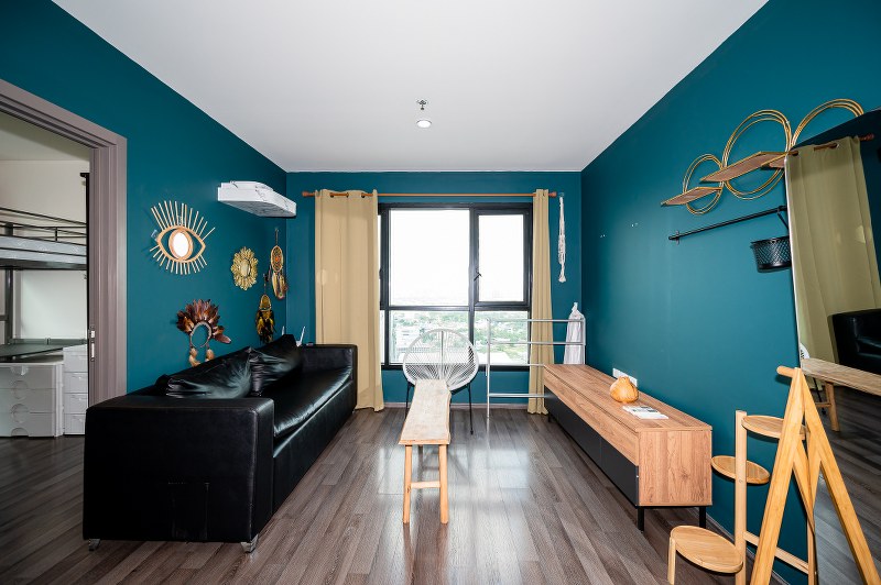 🔥ขายด่วน+🔥เดอะ เบส พาร์คอีส ใกล้สถานีรถไฟฟ้า BTS อ่อนนุช เฟอร์นิเจอร์ครบ พร้อมเข้าอยู่