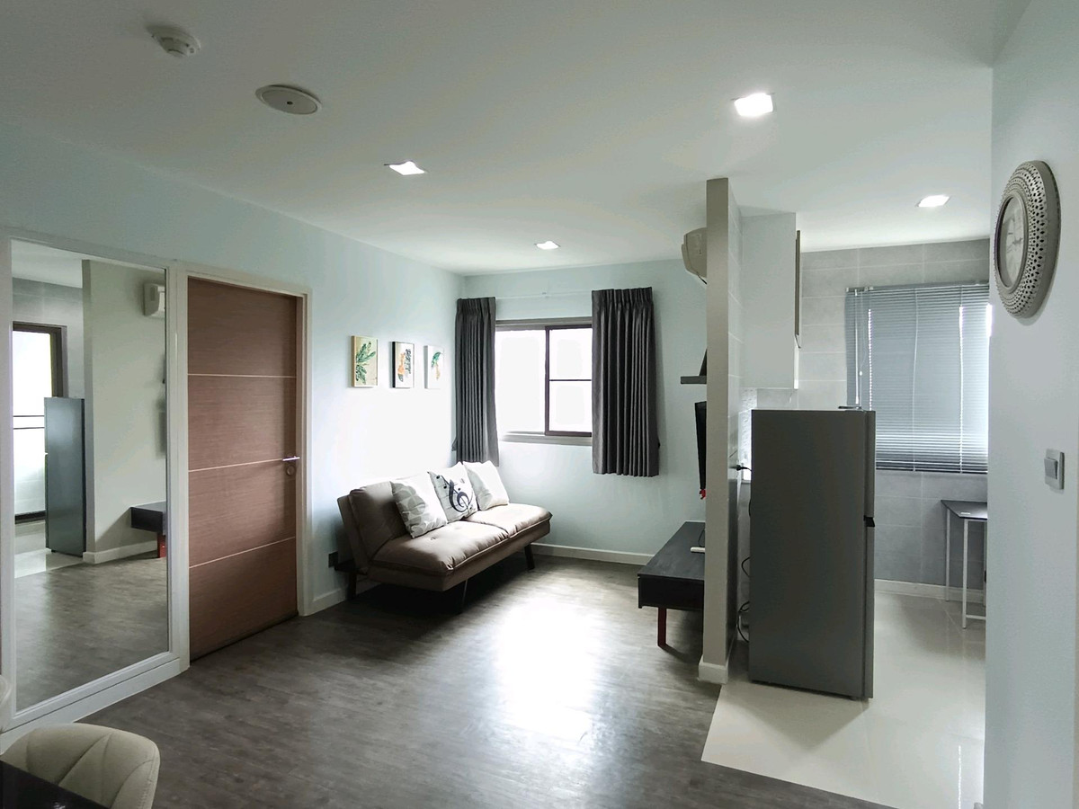 🔥ให้เช่าด่วน🔥เจ้าของปล่อยเช่าคอนโด B Campus ประชาชื่น ห้อง 2 นอน 1 ห้องน้ำ 47 ห้องมุม ลมเย็นสบาย เฟอร์นิเจอร์ครบ - เครื่องใช้ไฟฟ้าครบ ❗