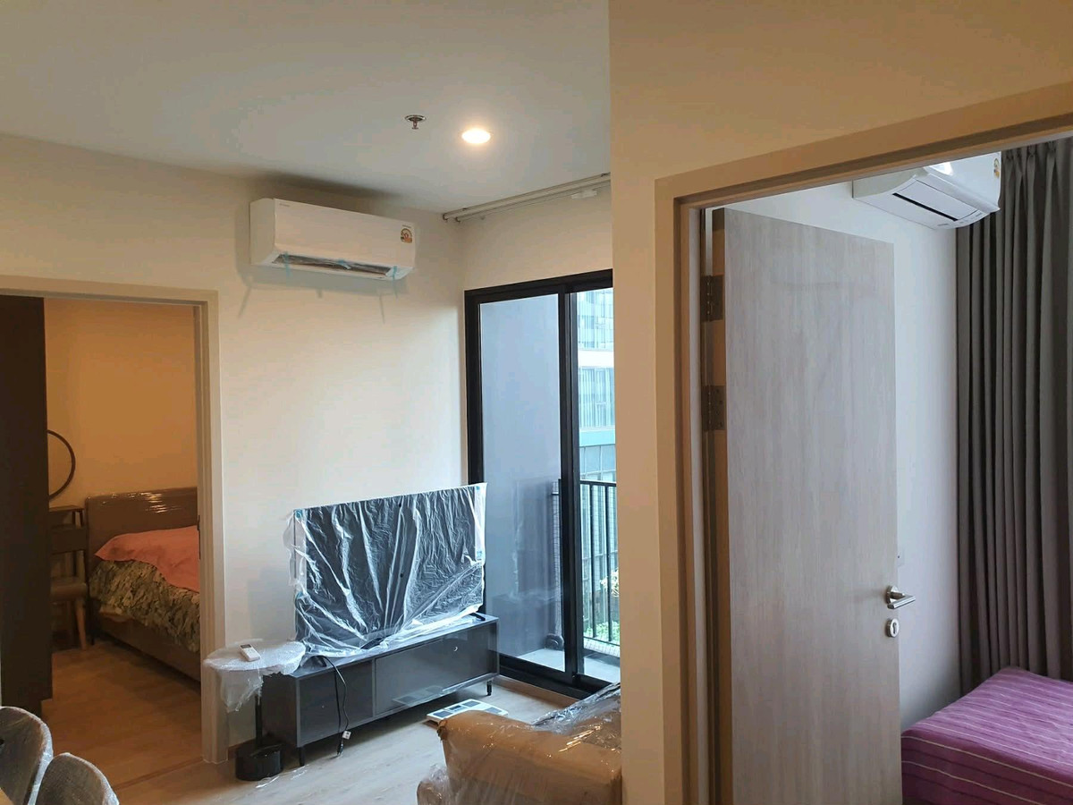 🔥ให้เช่าด่วน🔥Nue District R9 Rama 9 ราคาดีมาก 2 ห้องนอน 1 ห้องน้ำ เฟอร์นิเจอร์ - เครื่องใช้ไฟฟ้าครบ ใกล้  MRT พระราม9 ❗