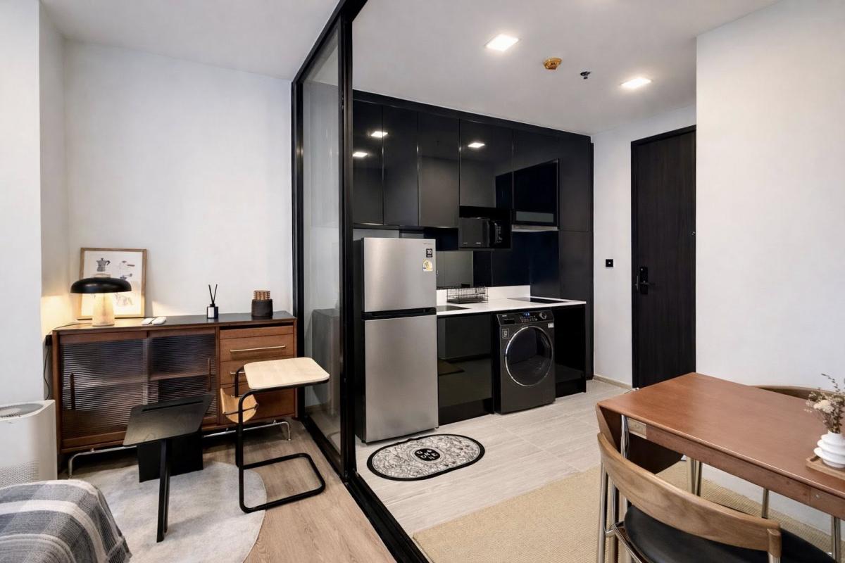 🔥ให้เช่าด่วน🔥โนเบิล อราวน์ อารีย์  ห้องสวย สไตล์ Minimal Mid-Century เฟอร์นิเจอร์ครบพร้อมเข้าอยู่ ใกล้ BTS อารีย์