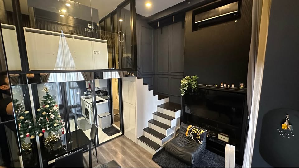 🔥ให้เช่าด่วน🔥ไนท์บริดจ์ สเปซ รัชโยธิน ห้องกว้างเพดานสูง โปร่งโล่ง ตกแต่งสวย เฟอร์นิเจอร์ครบพร้อมเข้าอยู่ ติด BTS พหลโยธิน24