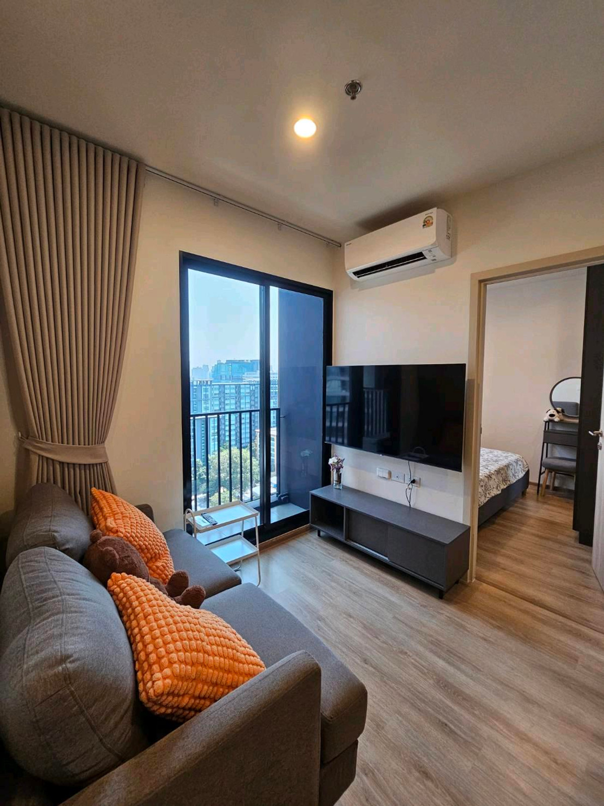 🔥ให้เช่าด่วน🔥Nue District R9 ห้องมุม ชั้นสูง พระราม 9 ใกล้ MRT แค่ไม่กี่ก้าว