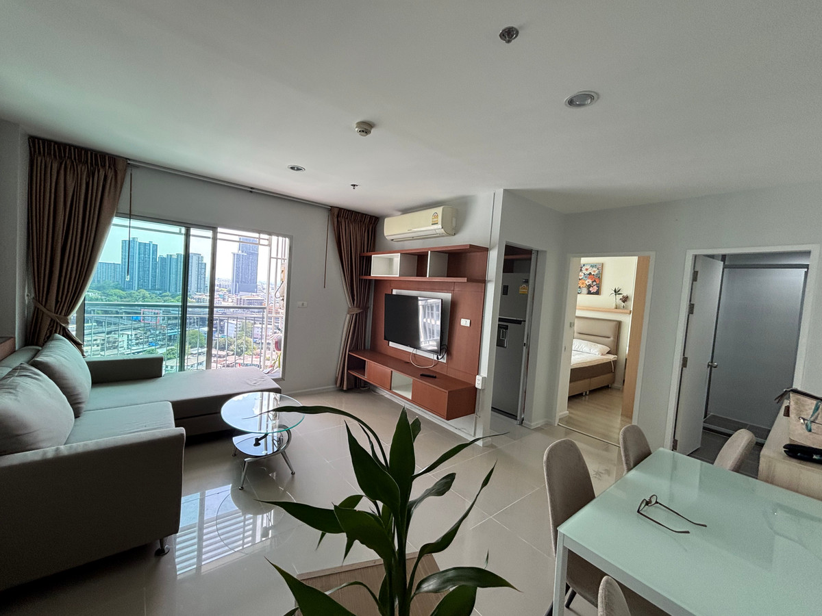 🔥ให้เช่าด่วน🔥ห้องมุม ชั้น 17 รีโนเวทใหม่ 2 ห้องนอน วิวโปร่ง ใกล้ BTS พระโขนง เฟอร์บิวท์อินครบ พร้อมอยู่