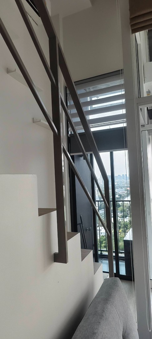 🔥ให้เช่าด่วน🔥ไอดีโอ นิว พระราม 9 ห้อง Duplex เพดานสูง 4.5 ม. ชั้น 20 วิวโล่ง ใกล้ Airport Link รามคำแหง พร้อมอยู่ เฟอร์ครบ