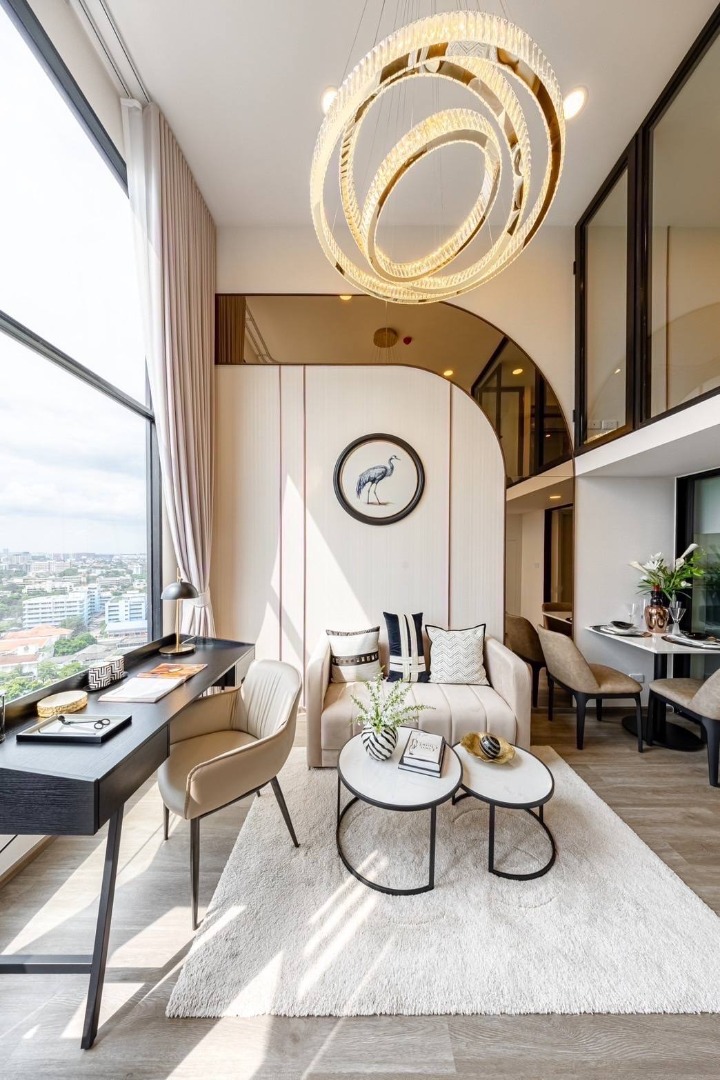 🔥ให้เช่าด่วน🔥 SO Origin Kaset Interchange ห้อง Duplex เพดานสูง วิวสระสวย ติด BTS ม.เกษตร