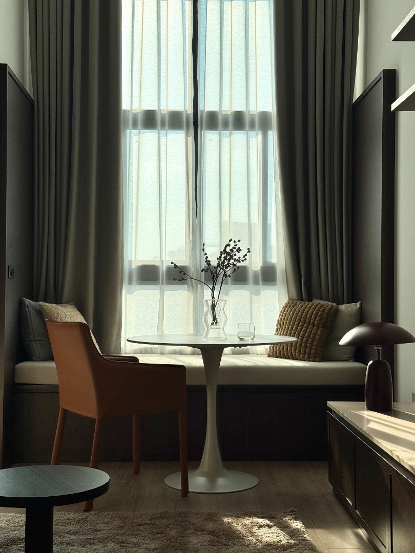 🔥ให้เช่าด่วน🔥 Ideo Rama 9 - Asoke ห้อง Duplex ชั้นสูง 35 วิวเมืองสวย ใจกลางพระราม 9