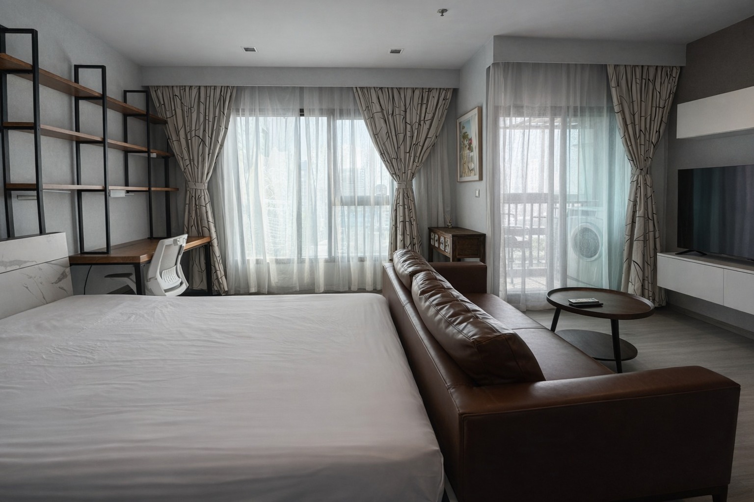 🔥ให้เช่าด่วน🔥 Life Asoke Rama 9 ห้องชั้นสูง 32 วิวโล่ง ใกล้ MRT พระราม 9 เพียง 300 ม.