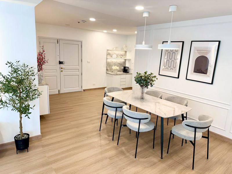 🔥ให้เช่าด่วน🔥 แกรนด์ หลังสวน  ห้องใหม่ 100% พร้อมอยู่ ฟีลบ้านในคอนโด 3 ห้องนอน + 3 ระเบียง พื้นที่กว้าง สำหรับการอยู่อาศัยระดับไฮเอนด์